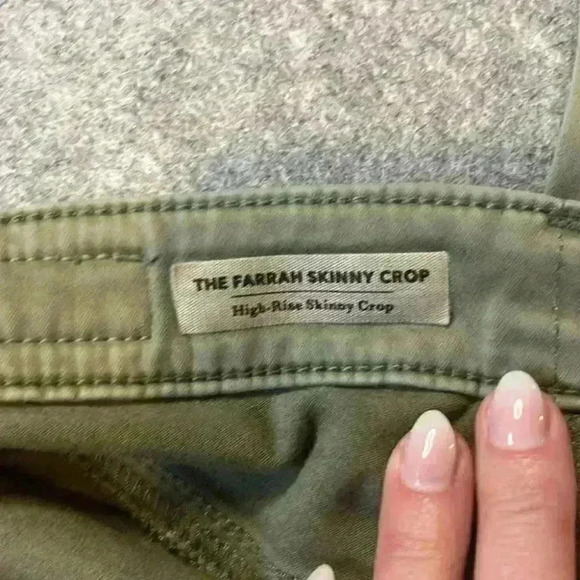 AG The Farrah Skinny Crop, High Rise, 25. - Picture 12 of 14